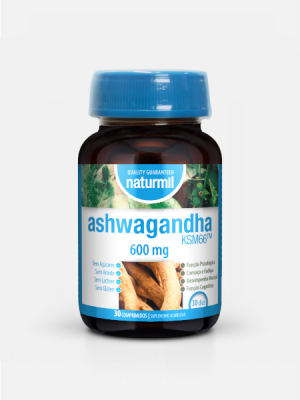 Aswagandha 600 mg - 30 Comprimidos - Naturmil